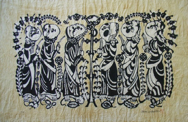 渡辺貞夫 木版画 最後の晩餐 絵画コレクション｜関西セミナーハウス ＜修学院きらら山荘＞